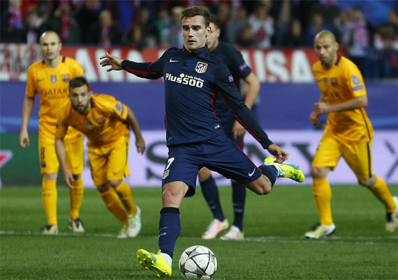 Griezmann bùng nổ, Atletico hạ gục Barca