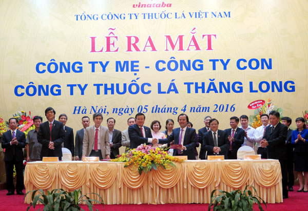 Vinataba kiện toàn bộ máy theo Đề án tái cơ cấu