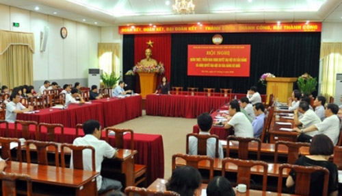MTTQ Việt Nam quán triệt, triển khai Nghị quyết Đại hội XII của Đảng