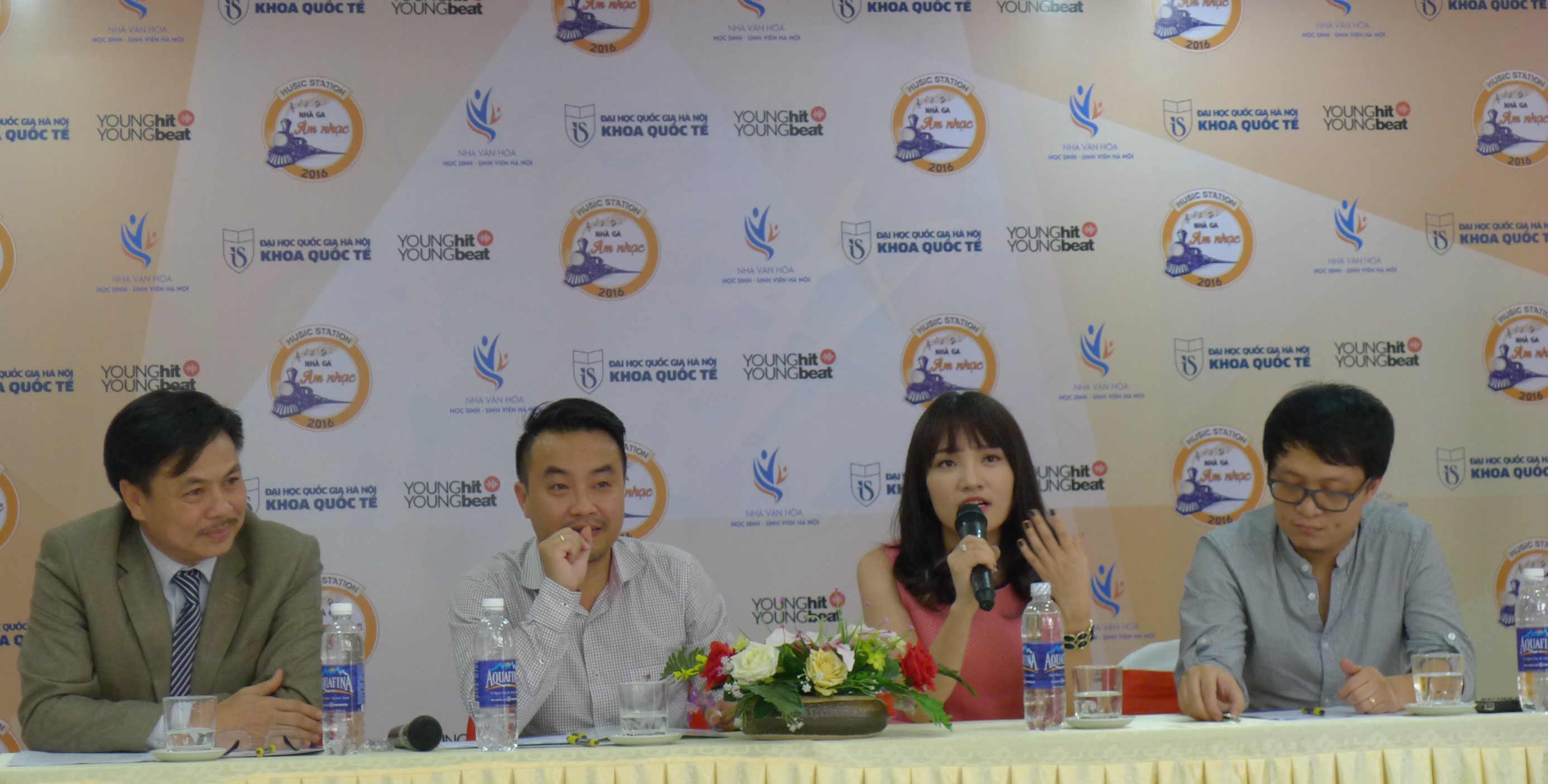 Ngày 22 4, chung kết Cuộc thi tiếng hát tiếng Anh “Nhà ga âm nhạc - Music Station” năm 2016