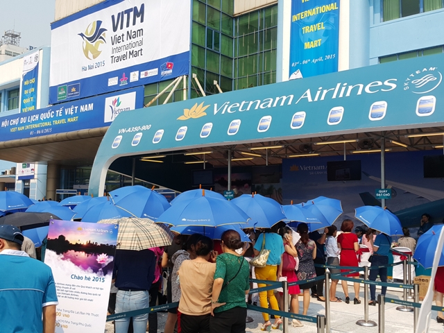 Vietnam Airlines dành nhiều ưu đãi cho khách hàng tham gia Hội chợ Du lịch Quốc tế Việt Nam lần thứ 4
