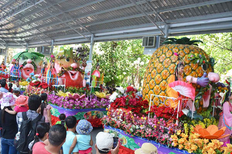 Phong phú các loại trái cây tại Lễ hội trái cây Nam bộ năm 2016