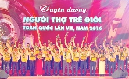 Tuyên dương 38 Người thợ trẻ giỏi toàn quốc