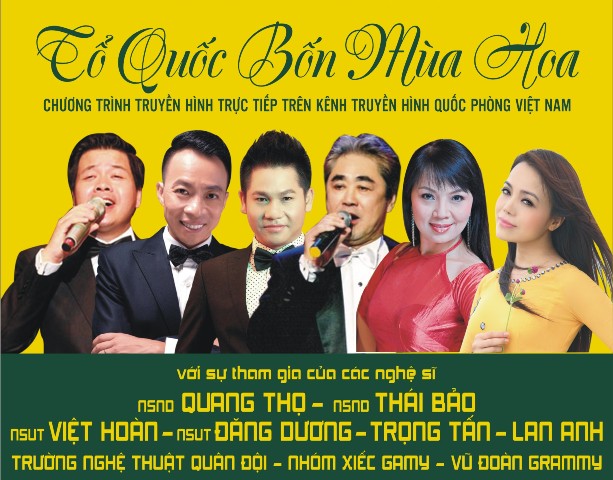 Chương trình nghệ thuật “Tổ quốc bốn mùa hoa”