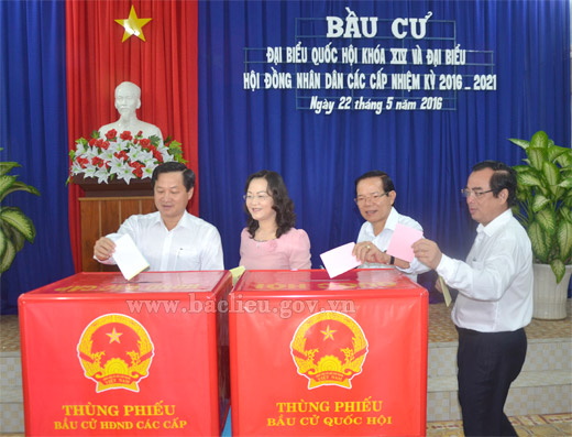 Danh sách những người trúng cử đại biểu HĐND tỉnh Bạc Liêu khóa IX, nhiệm kỳ 2016 – 2021