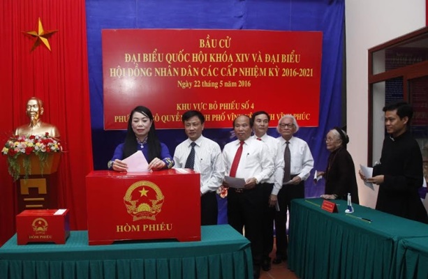 Vĩnh Phúc Công bố danh sách 50 người trúng cử đại biểu HĐND tỉnh