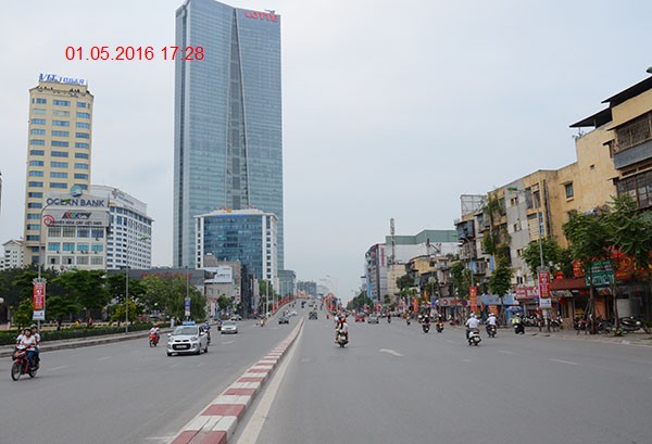 Đường phố Hà Nội thông thoáng trong ngày nghỉ lễ