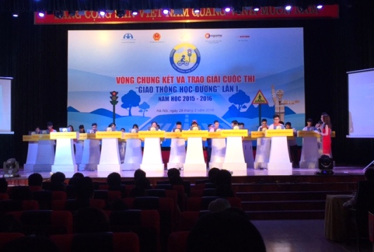Lễ trao giải cuộc thi “Giao thông học đường” toàn quốc lần thứ I năm học 2015 – 2016