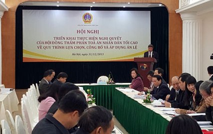 Từ 1 6 Áp dụng án lệ trong xét xử