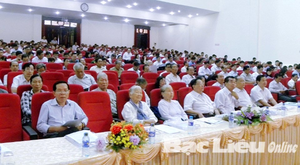 Hội nghị cán bộ chủ chốt triển khai, quán triệt Nghị quyết Đại hội Đảng lần thứ XII của Đảng