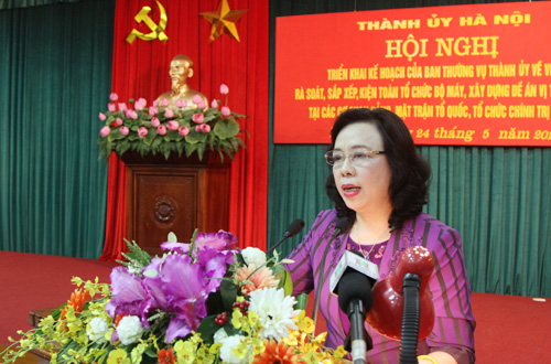 Hà Nội Tinh giản biên chế nhằm nâng cao chất lượng, hiệu quả công việc