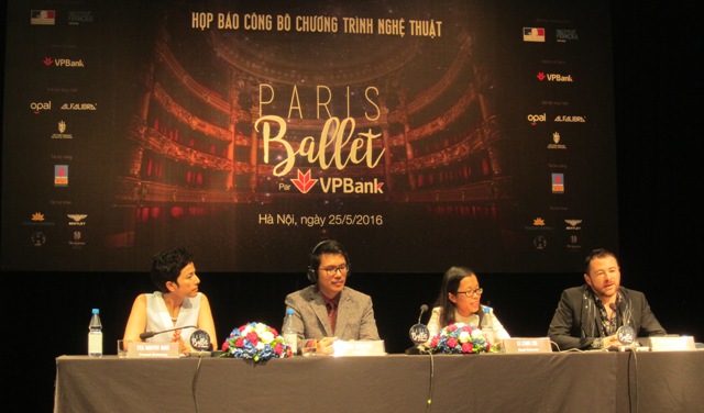 Chương trình nghệ thuật “Paris Ballet” sẽ diễn ra tại Hà Nội ngày 11 6