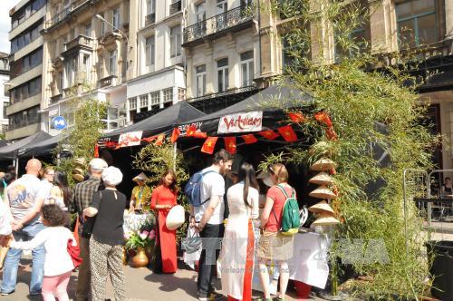 Sắc mầu Việt Nam tại Ngày hội đa dạng văn hóa ở Brussels