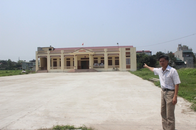 Ứng Hòa Hà Nội  Dân cho thôn mượn đất xây nhà văn hóa, rồi trắng tay