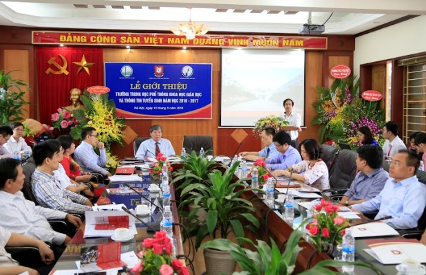 Công bố thành lập Trường THPT Khoa học giáo dục và công tác tuyển sinh năm học 2016-2017