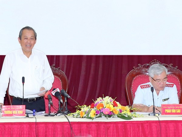 Phó Thủ tướng Trương Hòa Bình làm việc với Thanh tra Chính phủ