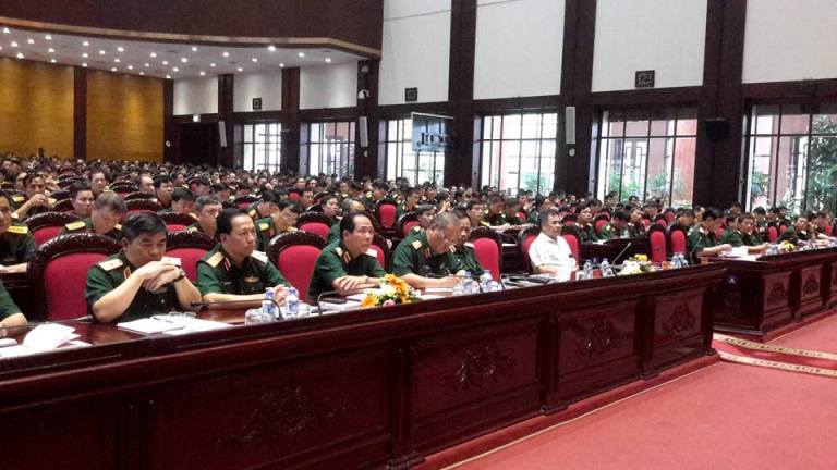 Bộ Tổng Tham mưu  Học tập, quán triệt, triển khai thực hiện nghị quyết Đại hội lần thứ XII của Đảng
