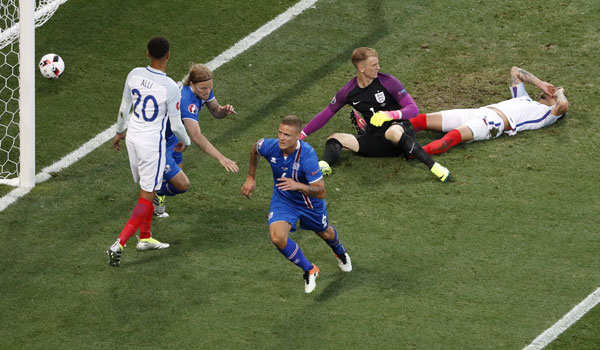 Tuyển Anh gây sốc khi thua ngược Iceland