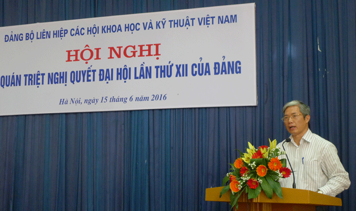 Đảng bộ Liên hiệp các Hội Khoa học và Kỹ thuật Việt Nam triển khai thực hiện Nghị quyết Đại hội XII của Đảng