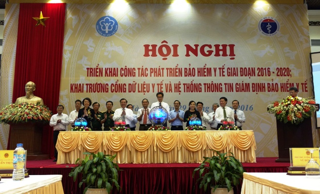 Khai trương Cổng dữ liệu y tế và Hệ thống thông tin giám định bảo hiểm y tế
