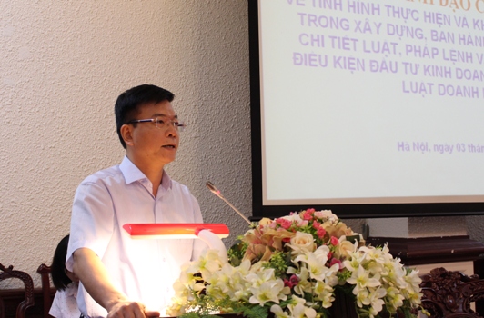 Ban hành văn bản quy định điều kiện kinh doanh Không thể chạy theo số lượng