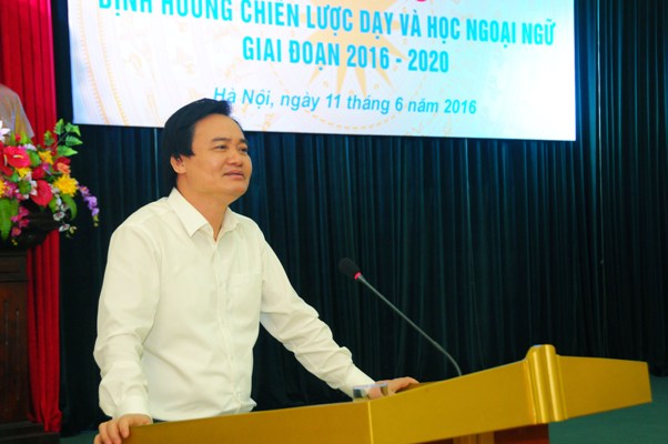 Xác định rõ lộ trình trong việc mở rộng và nâng cao chất lượng dạy - học ngoại ngữ