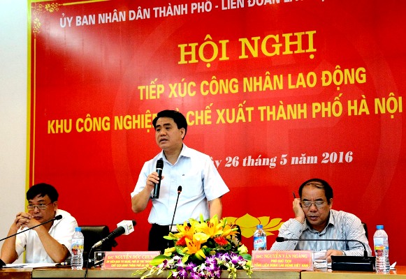 Hà Nội tháo gỡ khó khăn của công nhân lao động trong các khu công nghiệp