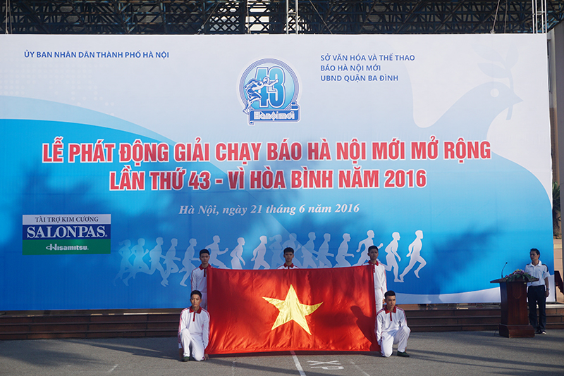 Phát động Giải chạy Báo Hànộimới mở rộng lần thứ 43 – Vì hòa bình năm 2016