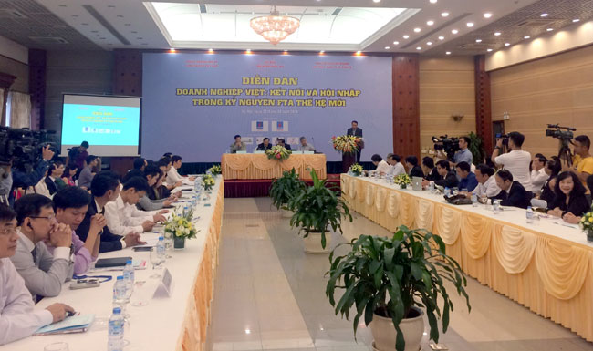“Doanh nghiệp Việt Kết nối và Hội nhập trong kỉ nguyên FTA thế hệ mới”