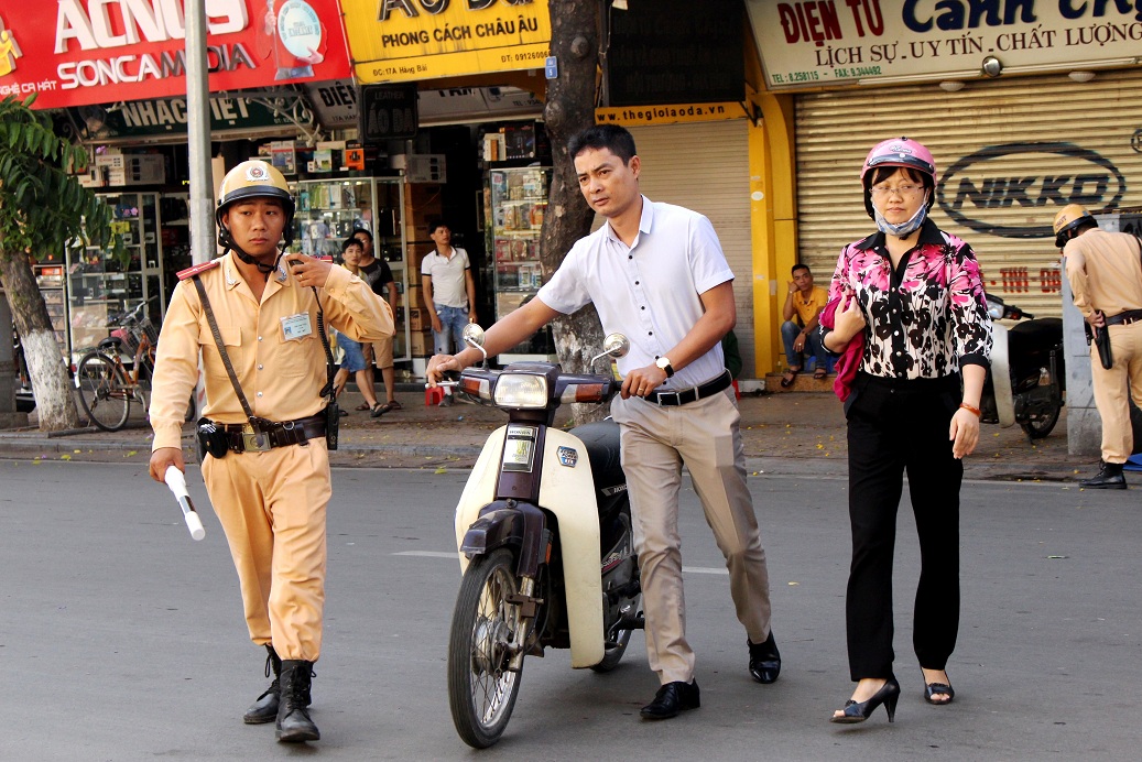 Hà Nội Tiếp tục ra quân đảm bảo trật tự an toàn giao thông
