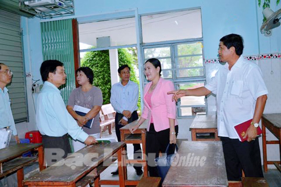 Kiểm tra công tác chuẩn bị cho kỳ thi THPT quốc gia 2016