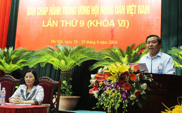 Hội Nông dân Việt Nam thông qua Chương trình hành động triển khai thực hiện Nghị quyết Đại hội đại biểu toàn quốc lần thứ XII của Đảng