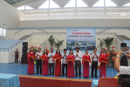 Phú Yên Liên đoàn lao động tỉnh khánh thành nhà thi đấu đa năng