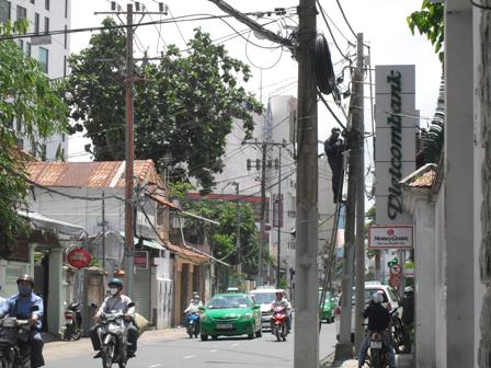 TP Hồ Chí Minh Tăng cường ngầm hóa lưới điện trên địa bàn