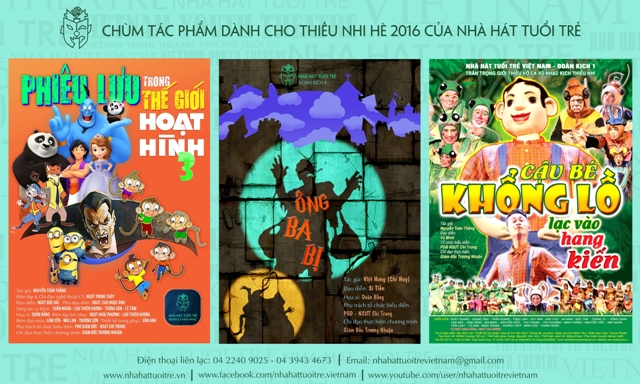 Nhà hát Tuổi trẻ dành tặng 7 000 vé xem biểu diễn cho các em thiếu nhi