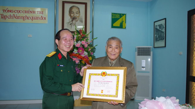 Vĩnh biệt nhà văn - chiến sĩ Nguyễn Chí Trung