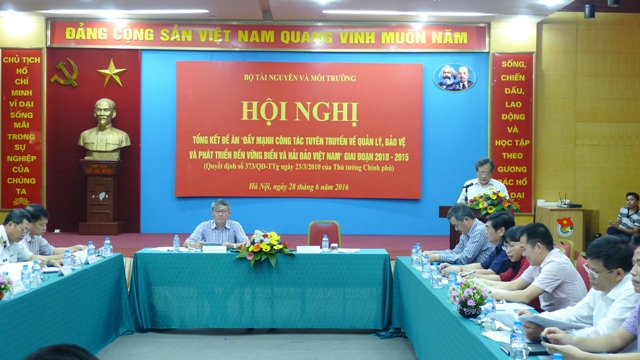 Tiếp tục đẩy mạnh tuyên truyền về biển và hải đảo
