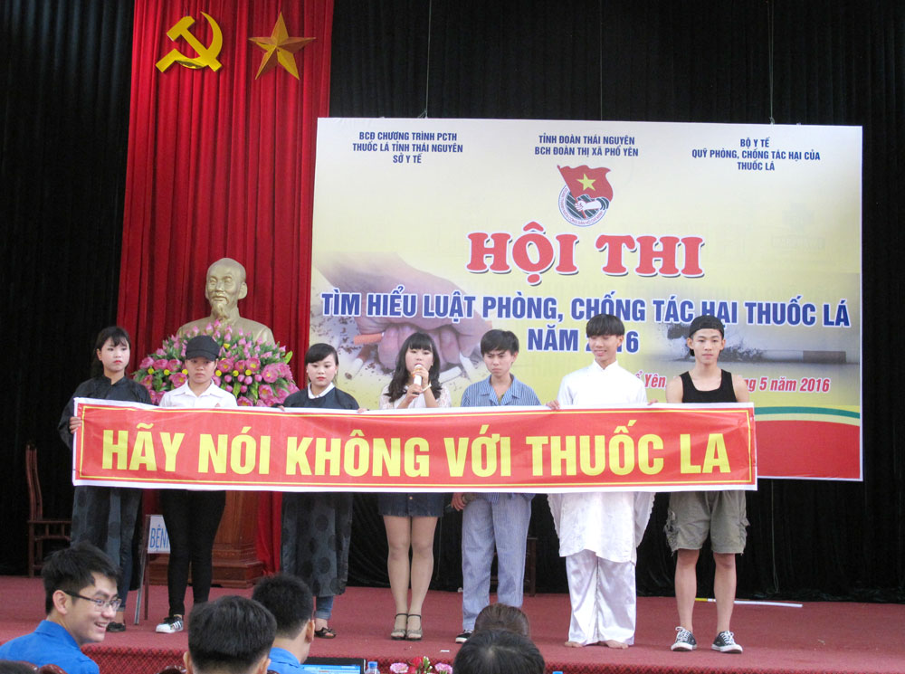 Tăng cường thực thi Luật Phòng, chống tác hại của thuốc lá năm học 2016-2017