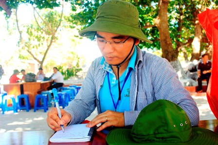 Tác nghiệp ở Trường Sa