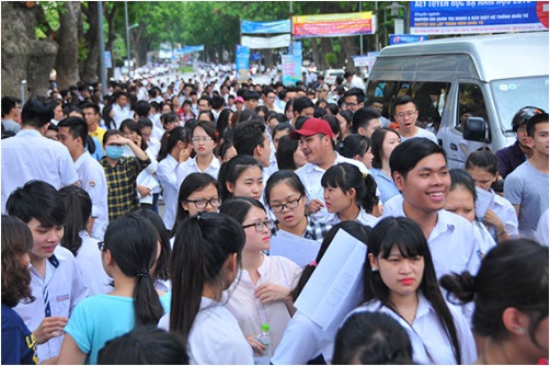 Ngày thi đầu tiên Kỳ thi THPT quốc gia tại Hà Nội