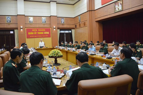 Quân ủy Trung ương thông qua Chương trình hành động thực hiện Nghị quyết Đại hội XII của Đảng