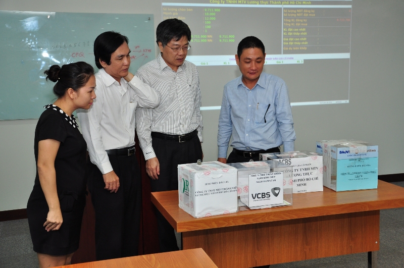 Đấu giá cổ phần Công ty TNHH MTV Lương thực TP HCM