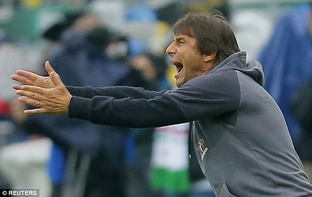 Conte thất bại trong trận đầu cầm Chelsea