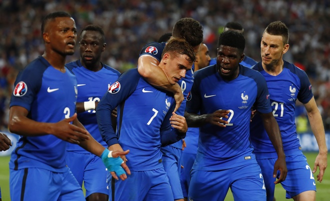 Griezmann đưa Pháp vào chung kết EURO 2016