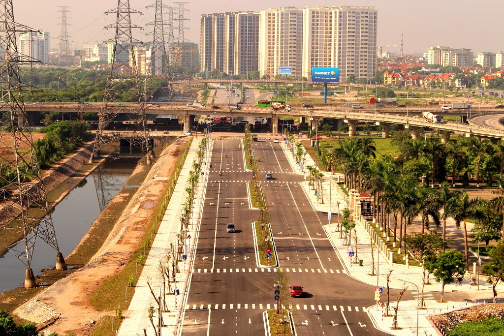 Hà Nội Thêm một tuyến đường hiện đại được đưa vào sử dụng