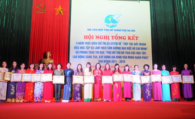Tạo động lực để phụ nữ Thủ đô góp sức cho sự phát triển