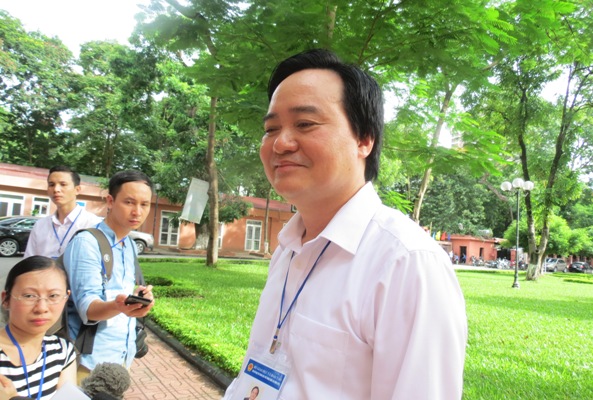 Bộ trưởng Phùng Xuân Nhạ Đề thi năm nay có sự phân hóa rõ hơn năm ngoái