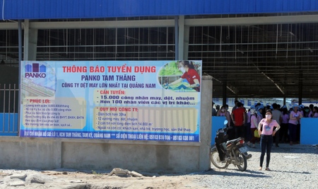Quảng Nam Công nhân Công ty Panko đồng ý đi làm trở lại