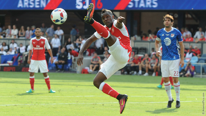Arsenal thắng ấn tượng trước MLS All-Stars