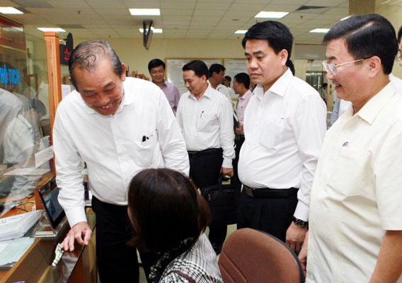 Phó Thủ tướng Trương Hòa Bình Hà Nội cần làm tốt công tác cải cách hành chính
